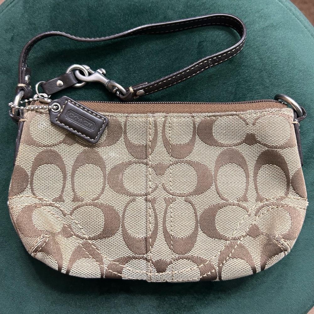 COACH wristlet